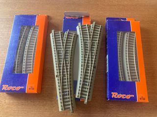 Vías Roco Escala HO