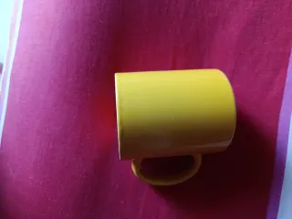 Taza amarilla Cola Cao