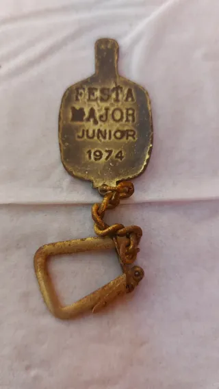 Llavero Ping Pong Festa Major Junior. 1974