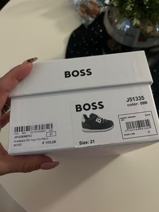 Scarpe Boss Bambino Nere