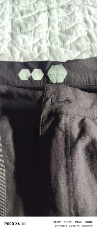 Pantaloncini da escursionismo uomo neri Mc-kINLEY