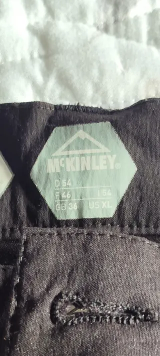 Pantaloncini da escursionismo uomo neri Mc-kINLEY