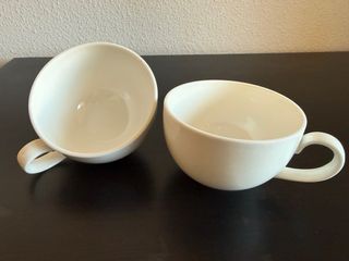 Due tazze Villeroy & Boch in porcellana