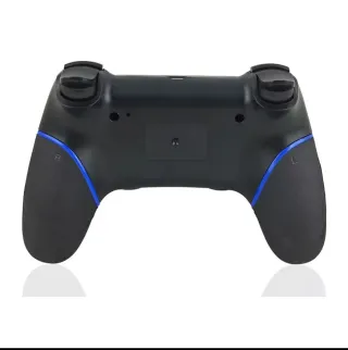Mando PS4 Inalámbrico Negro con Detalles Azules
