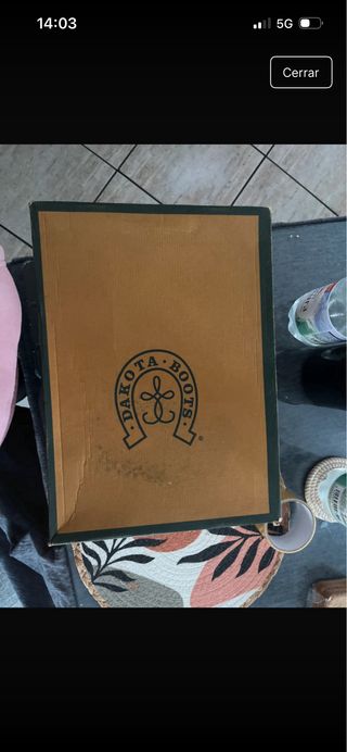 Botas camperas mujer S. Castaña talla 39