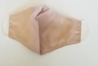 Mascarillas Navidad y bolsa hechas a mano.