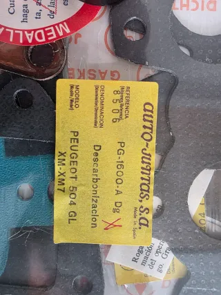 Kit Juntas Peugeot 504 GL