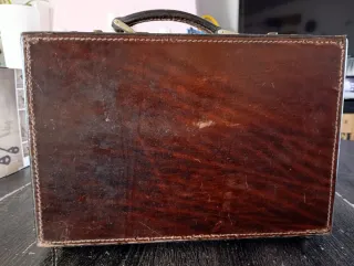 Maletín cuero vintage