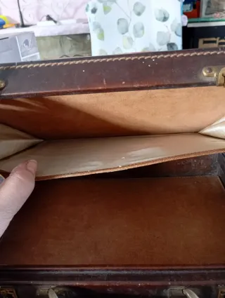 Maletín cuero vintage