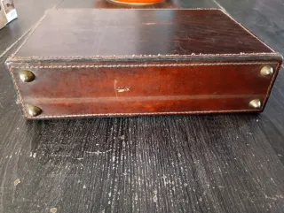 Maletín cuero vintage