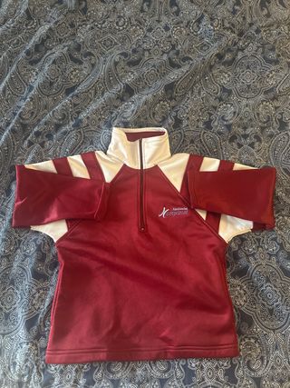 Sudadera Padre Manyanet Roja y Blanca