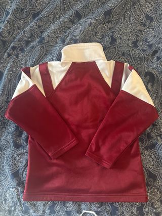 Sudadera Padre Manyanet Roja y Blanca