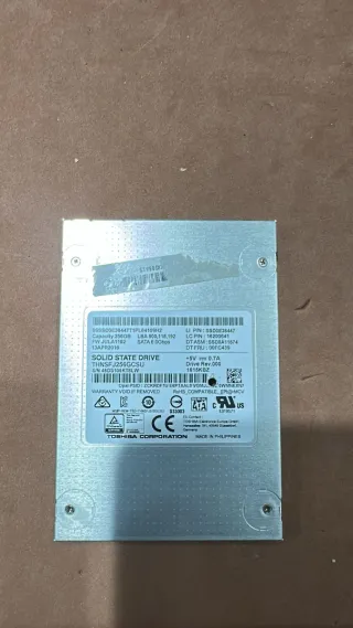 Lotto 6x SSD 2.5 SATA 256GB - Usati - Funzionanti