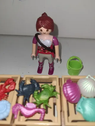 Lote 94. Marisquería playmobil
