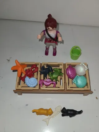 Lote 94. Marisquería playmobil