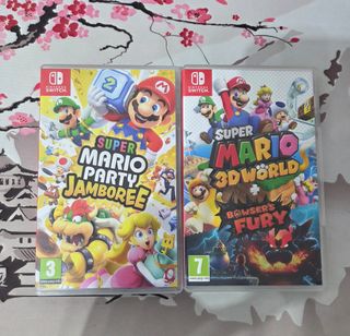 Super Mario Party Jamboree y Mario 3D World Switch