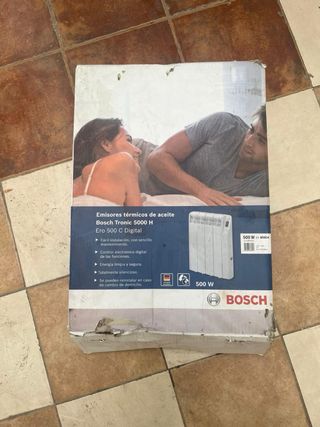 Emisor Térmico Aceite Bosch 500W Nuevo