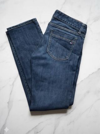 Jeans Bootcut Tommy Hilfiger Blu Taglia 6R