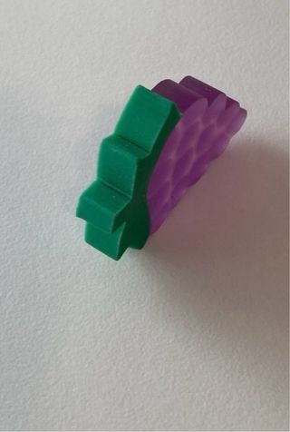 Gomma da cancellare grappolo uva anni '80