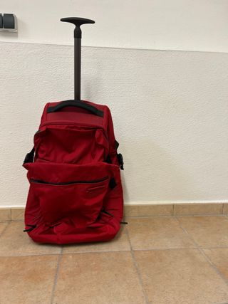 Maleta de viaje grande Mandarina Duck roja 60x40