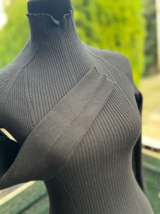 Dolcevita slim fit nero