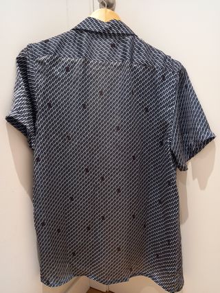 Camisa Zara manga corta estampada