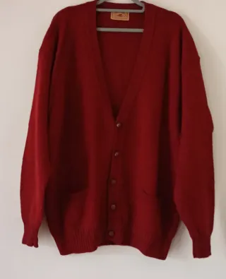Cardigan  Lana Vergine Uomo XL