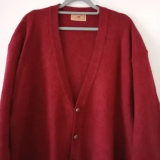 Cardigan  Lana Vergine Uomo XL