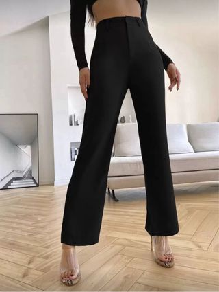 Pantalón negro de vestir