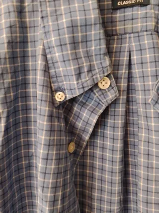 Camisa Polo Ralph Lauren cuadros azul