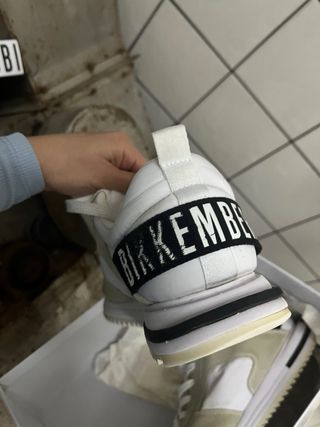 Scarpe uomo Tiger nere e oro e bikkemberg