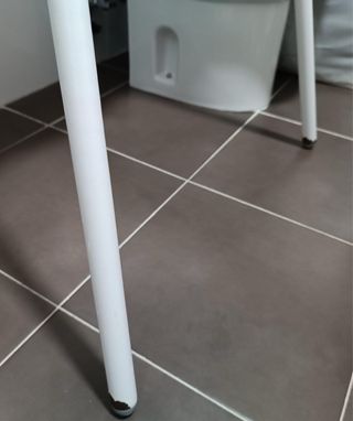 Bañera para bebé con patas y asiento