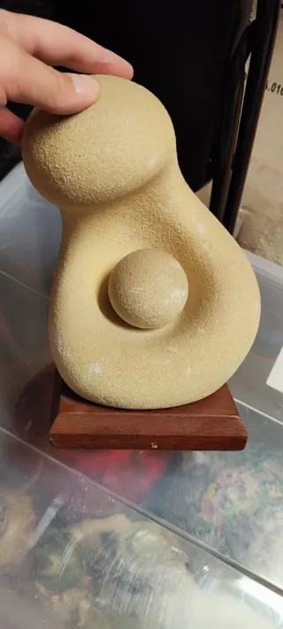 Figura polvo mármol