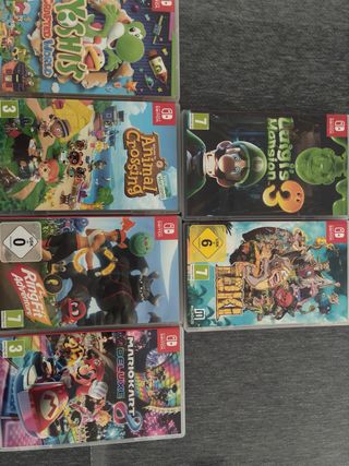 Pack Juegos Nintendo Switch