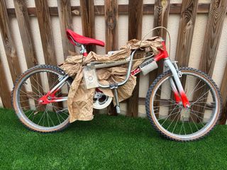 Bicicleta BMX Orbea Roja Estrellas Antigua