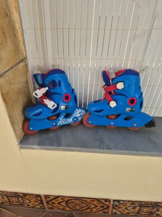 Patines en línea ajustables para niños talla 26,28