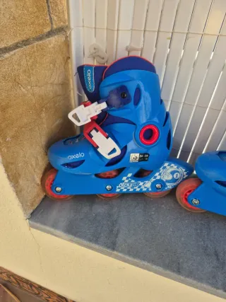 Patines en línea ajustables para niños talla 26,28