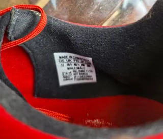 Botas de fútbol Adidas Rojas