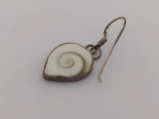 Pendiente Ojo de Shiva Plata 925 - 1.23 gramos