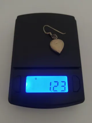 Pendiente Ojo de Shiva Plata 925 - 1.23 gramos