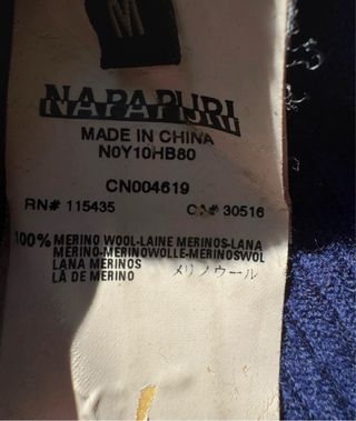 Maglione Napapijri Uomo/Unisex 100% Lana