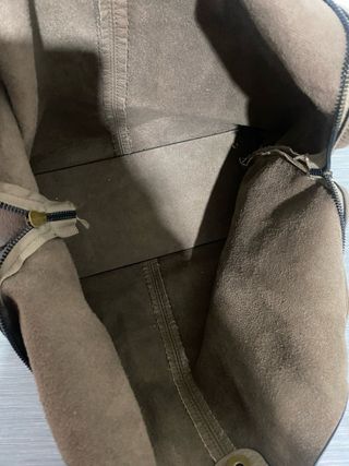 Borsa tracolla similpelle con pochette