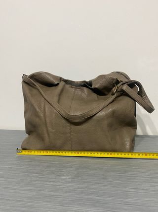 Borsa tracolla similpelle con pochette