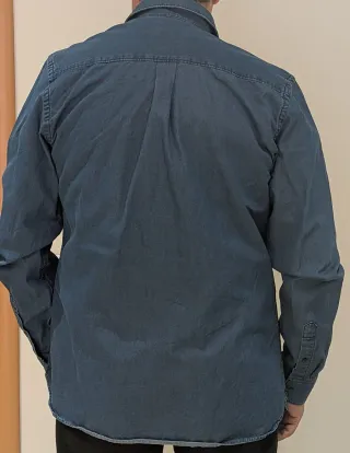 Camisa vaquera azul