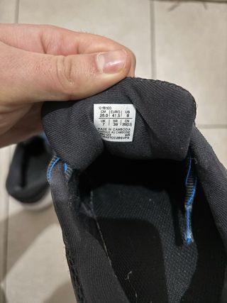 Scarpe running ASICS uomo nere/blu