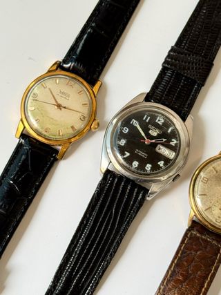 Lotto di 6 Orologi Meccanici Vintage Anni 70
