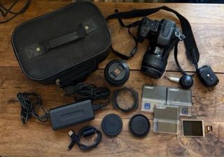 Cámara Sony DSLR-A350 + Lentes