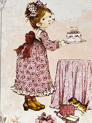 TARJETA POSTAL ILUSTRACIÓN FE SARAH KAY