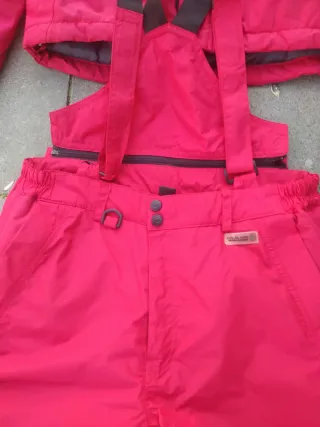 Conjunto Chaqueta y Pantalón Nieve Rojo Talla M/L