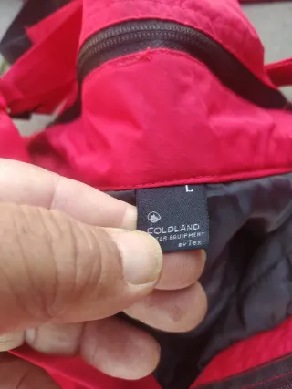 Conjunto Chaqueta y Pantalón Nieve Rojo Talla M/L